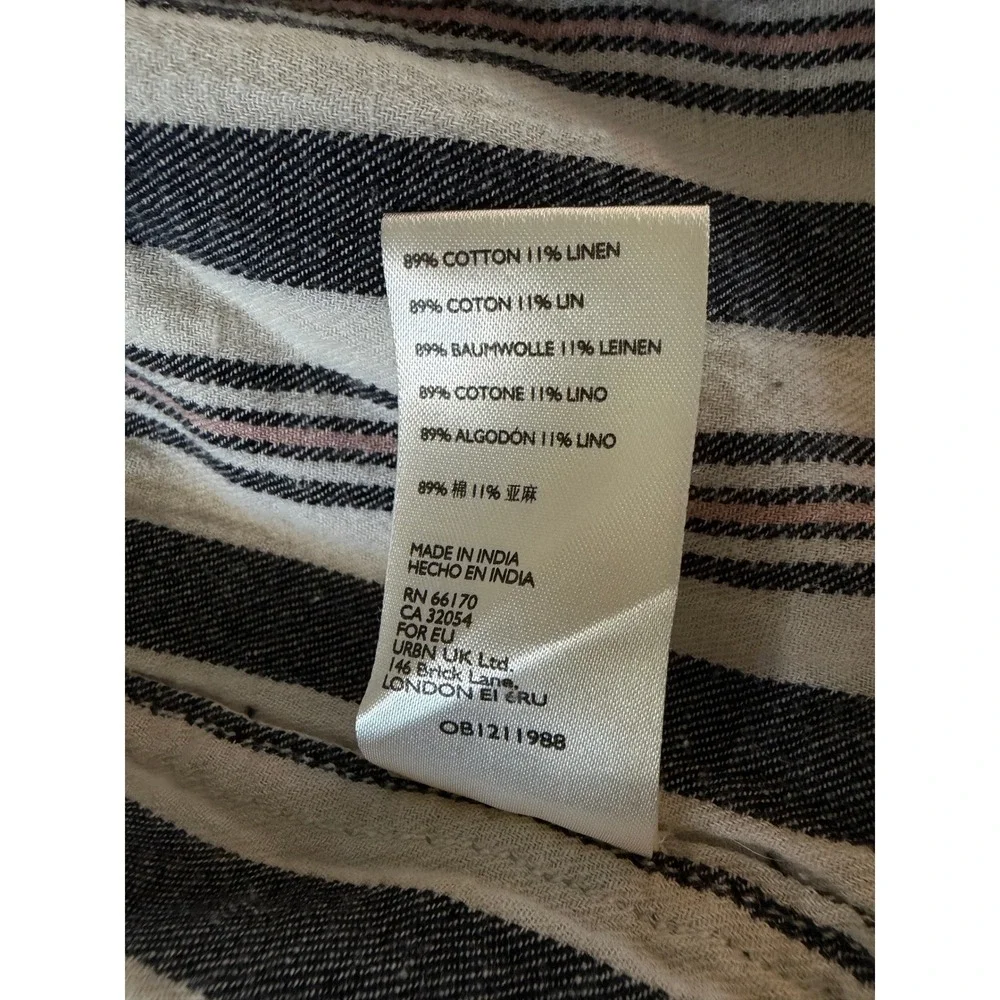 NWOT We The Free People Summer Daydream‎ Stripe Buttondown Shirt XS